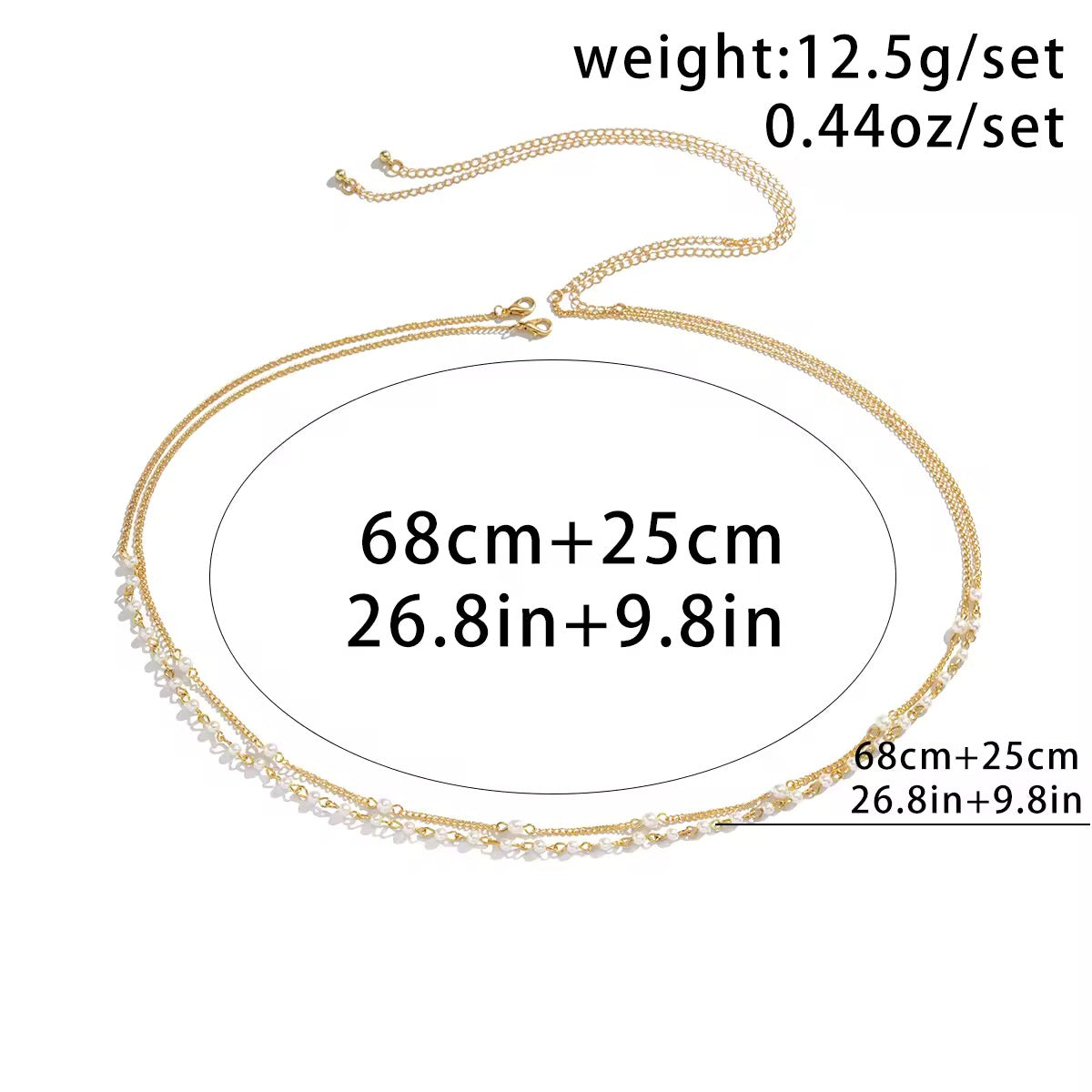 Pearl Bauchkette