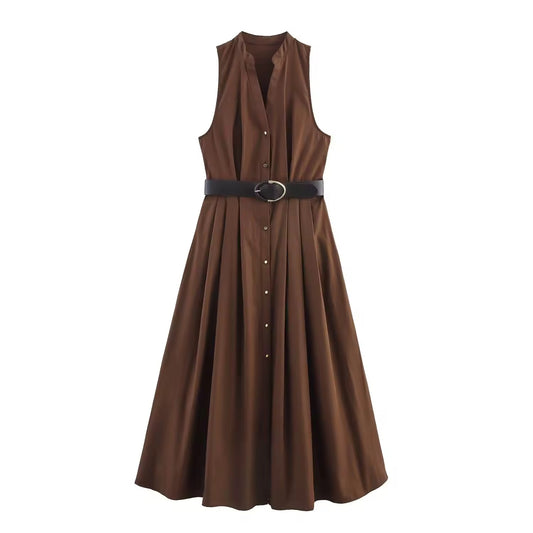 Boho Brown Kleid